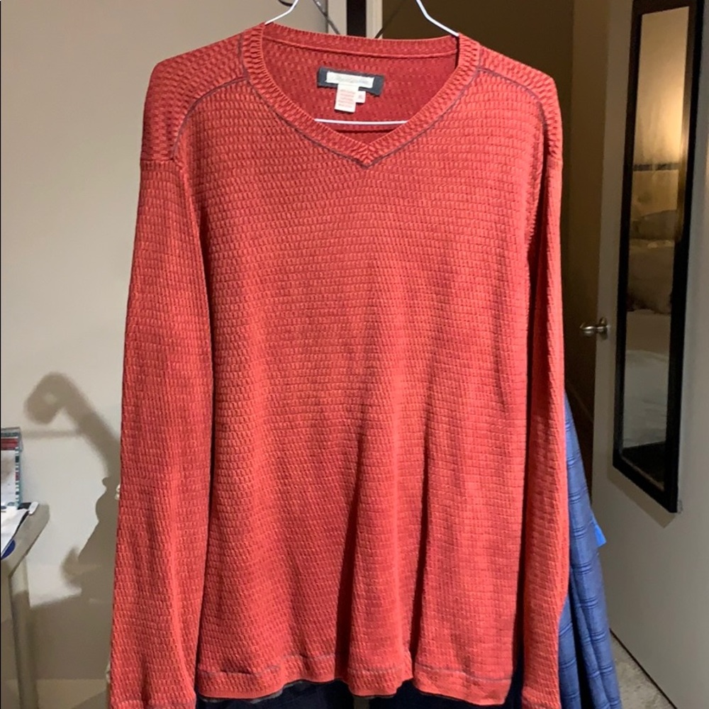 Long sleeve soft but thinner sweater